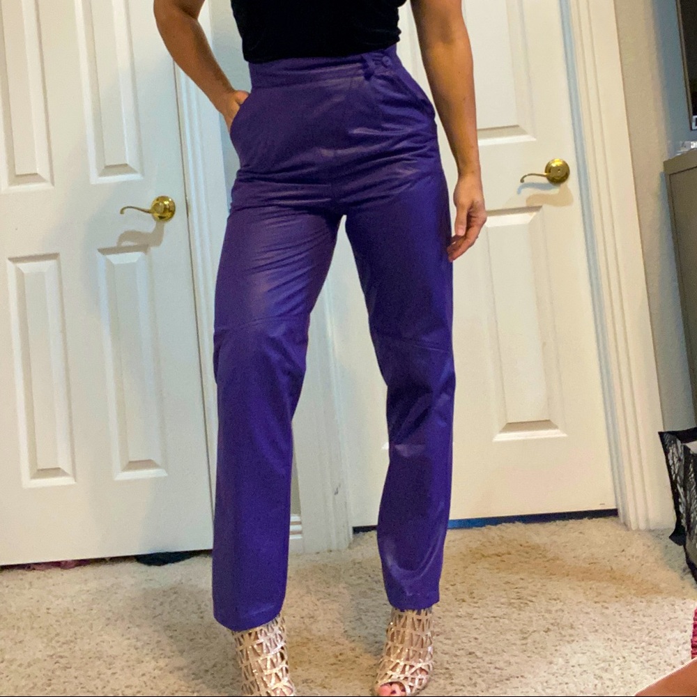 Amazing vintage purple 80’s pants!